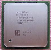    CPU Intel Celeron D 2400/256/533 (2.4GHz), 478-pin FC-mPGA4, SL7JV. -3601 .