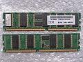      IBM 128MB DDR RAM DIMM, PC2100R (266MHz), CL2.5 ECC, p/n: 38L4028, FRU: 09N4305. -2320 .