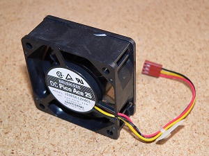 Sanyo Denki DC Pico Ace 25 109R0612H401 12V 0.11A 60x60x25mm Brushless Cooling Fan, 3-wires, OEM ( )