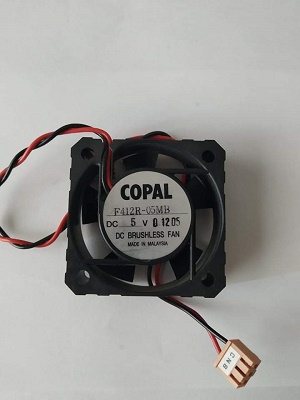 Copal F412R-05MB DC 5V 40x40x12mm Brushless Cooling Fan, 2-wires, OEM (вентилятор охлаждения)