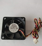      AVE AVA-620M12B DC 12V 0.10A 60x60x20mm Cooling Fan, 3-wires. -1996 .