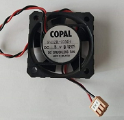      Copal F412R-05MB DC 5V 40x40x12mm Brushless Cooling Fan, 2-wires. -1996 .