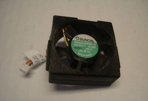 Compaq/Sunon KD0503PFB3-8 DC 5V 0.3W 30x30x10mm Cooling Fan, 3-wires, p/n: 293747-001, OEM (вентилятор охлаждения)