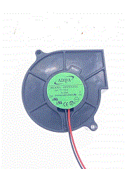      ADDA HYPRO AD7512HX DC 12V 0.30A 75x75x30mm Cooling Fan, 2-wires. -1356 .