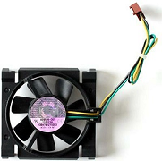      Intel/Sanyo Denki 109X7612T5S03 DC 12V 0.17A 70x60x15mm CPU S370 Cooling Fan, 3-wires, p/n: A09526-001. -3920 .