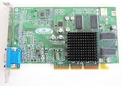    VGA card ATI Radeon 7000, TV out, 32MB, AGP, DVI & VGA, p/n: 109-78500. -5520 .