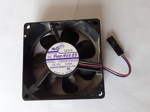 Sanyo Denki DC Petit Ace 25 109R0812M402 12V 0.09A 80x80x25mm Brushless Cooling Fan, 2-wires, OEM ( )