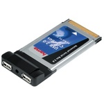 HAMA 00339701 USB 2.0 CardBus 32-bit 2 ports PCMCIA PC card, OEM ()