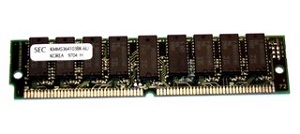 SEC KMM5364103BK-6U 16MB 60ns PS/2 SIMM Memory Module, OEM (модуль памяти)