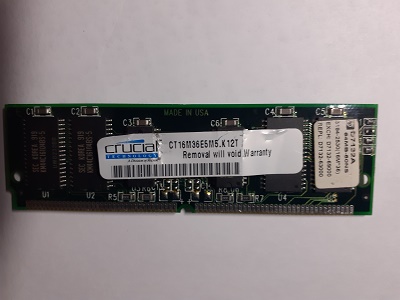 HP/Crucial D7132A 64MB 16M*36 50ns SIMM Memory Module, p/n: 5184-2530, OEM (модуль памяти)