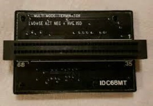Amphenol G5925733 Multimode Internal Terminator HD68 (68-pin) SCSI LVD/SE Ultra160, p/n: IDC68MT, OEM ()
