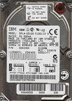 HDD IBM DPLA-25120 5.1GB, 4900 rpm, 512KB cache, IDE ATA-3, 2.5" (notebook type), p/n: 00K4162, OEM (жесткий диск для портативного компьютера)