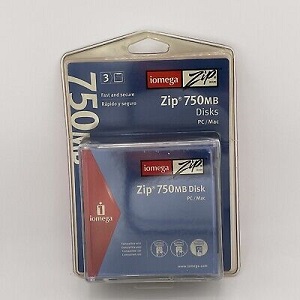 Iomega Zip750 cartridge, 750MB, 3.5", PC/MAC ( )